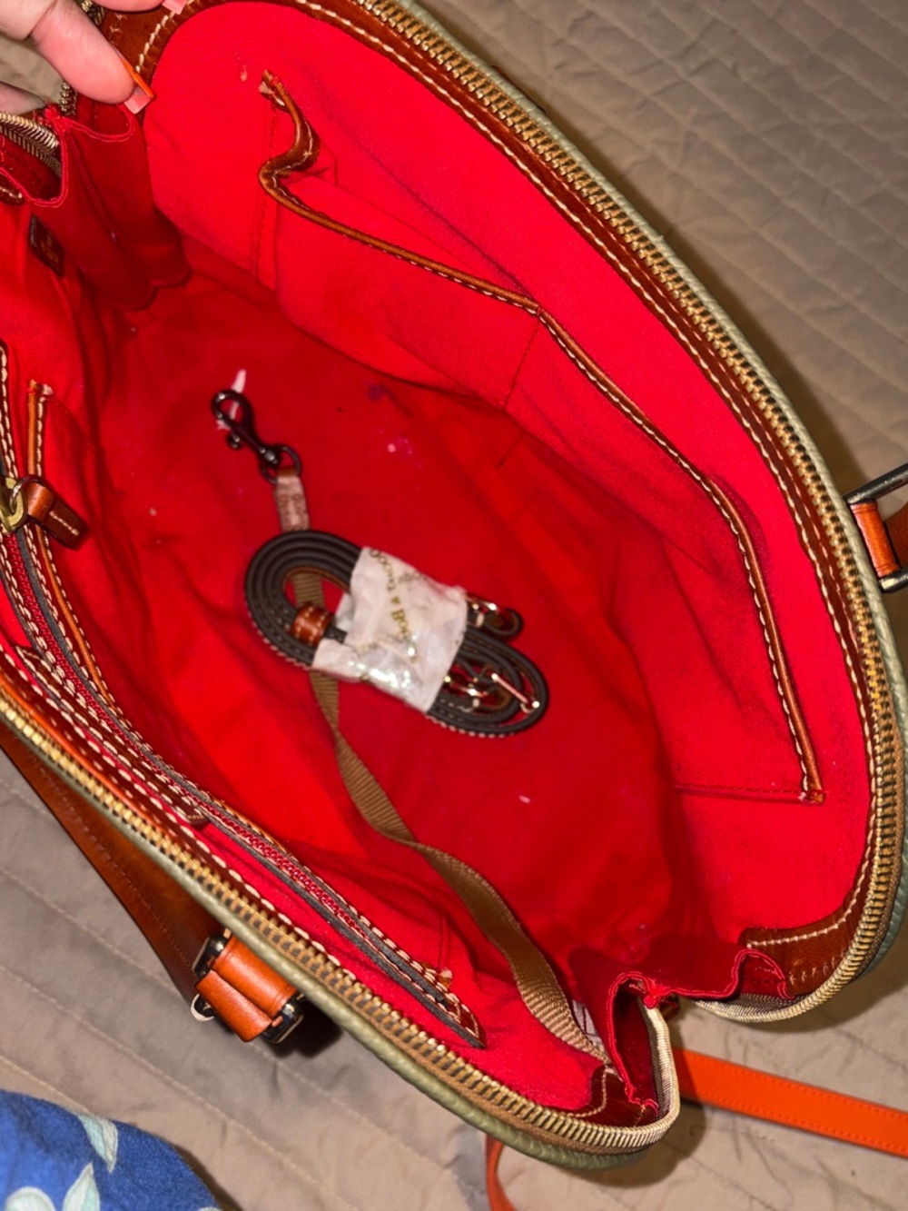 Dooney & Bourke Zip Zip Satchel - Picture 5 of 6